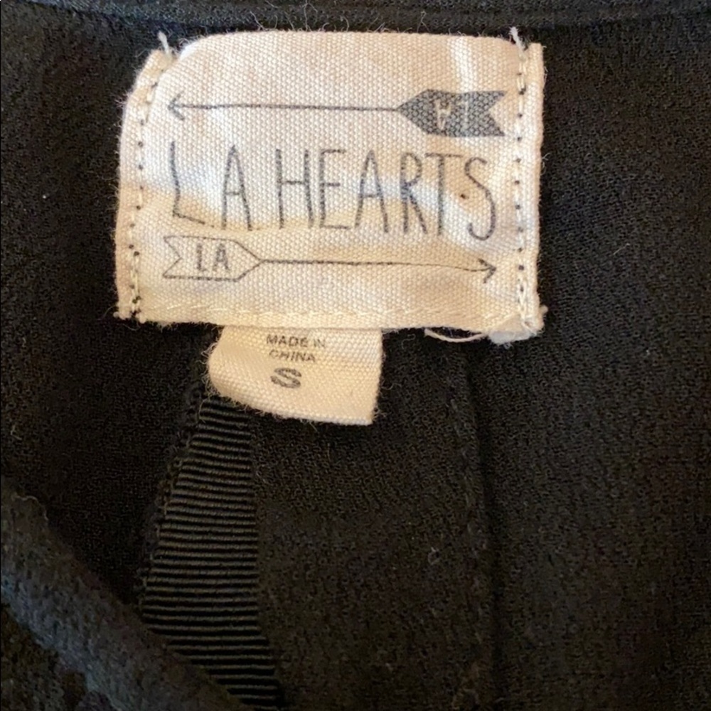 La Hearts Black lace top - Picture 8 of 8